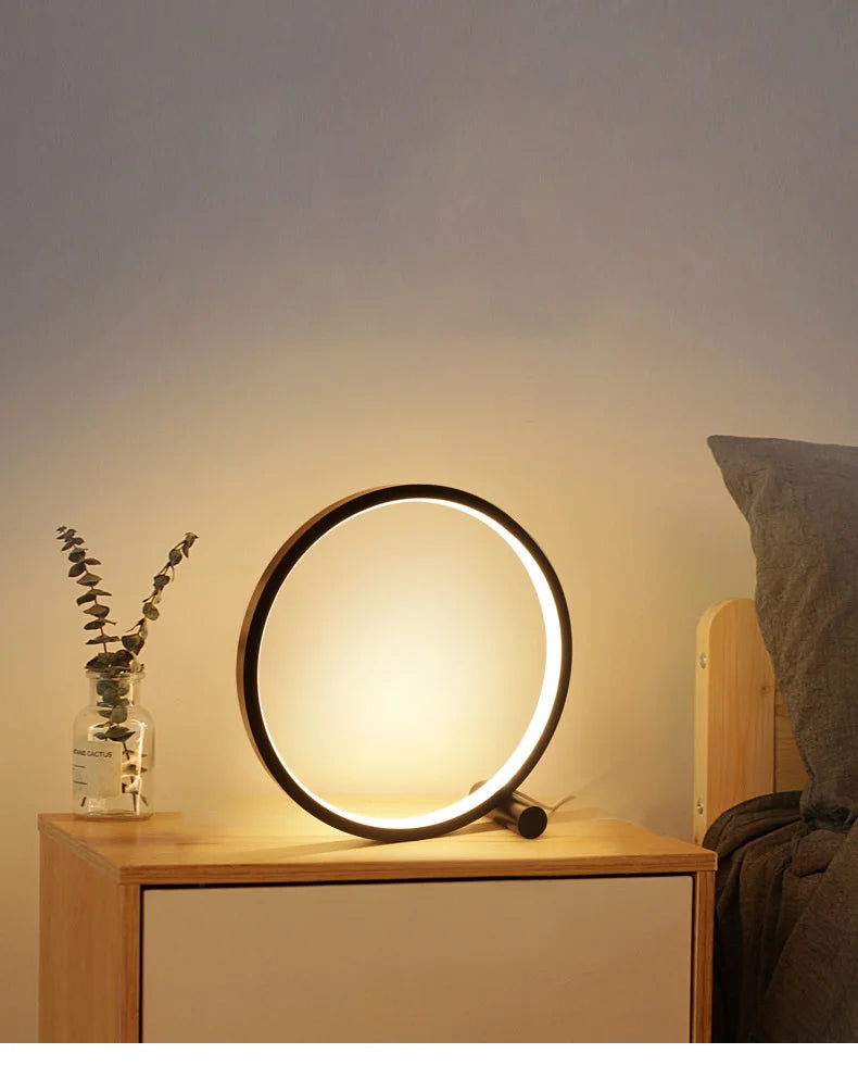 Lampe de Table LED Circulaire - Lya